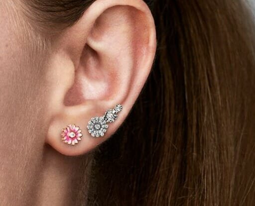 Pandora Daisy Earrings