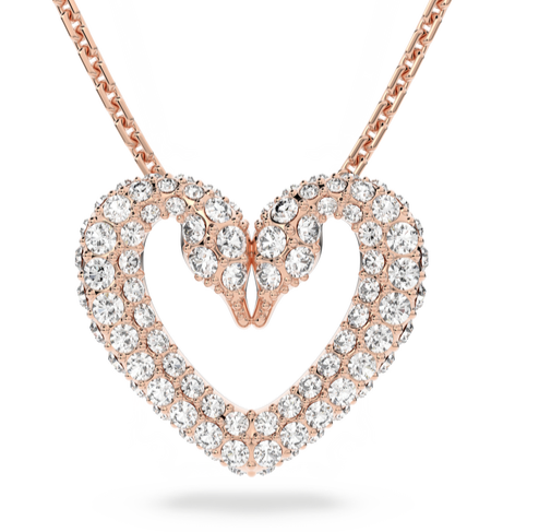 With Rose Gold-tone Plated chain
